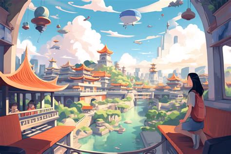场景插图：一个简约风格的漫画，展示不同的人在电脑前，通过不同的路径（论坛、聊天）指向一个云状的模糊集合